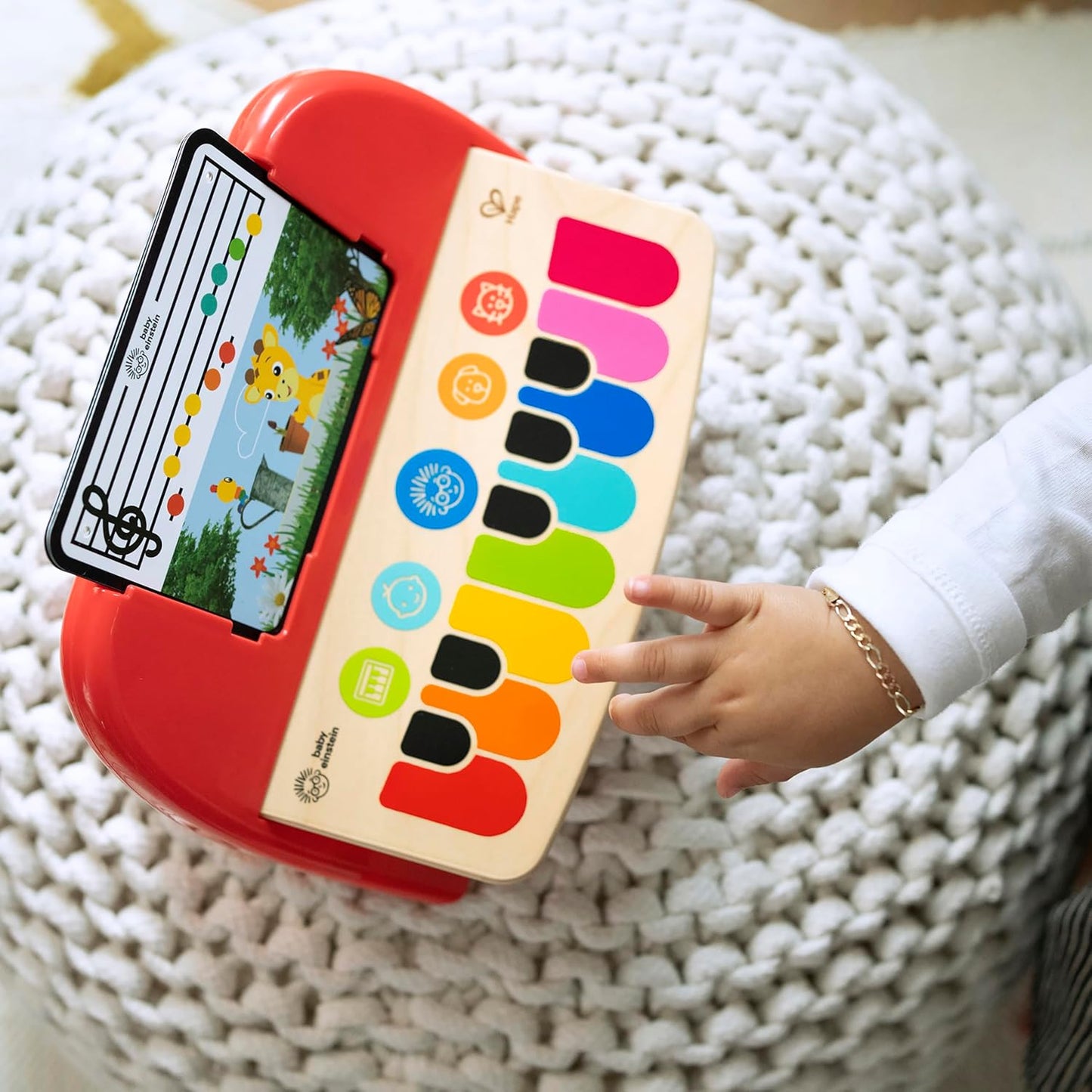 Baby Einstein Cal’s First Melodies Magic Touch Wooden Piano