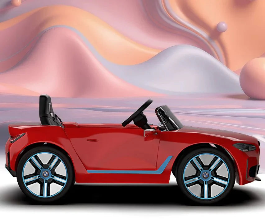 EMotorad BMW i4 Ride-On Car for Kids-(Red)