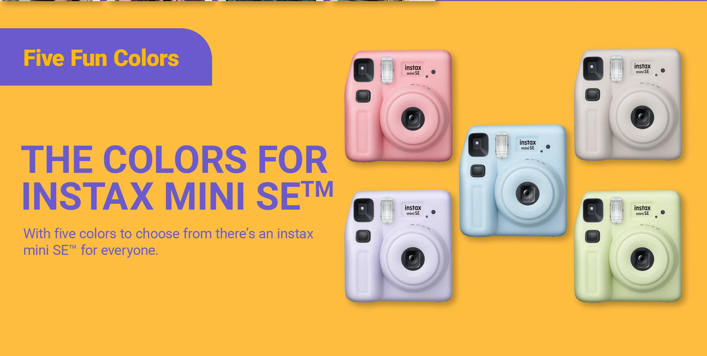 Instax Mini SE Fun Pack with 10 shots