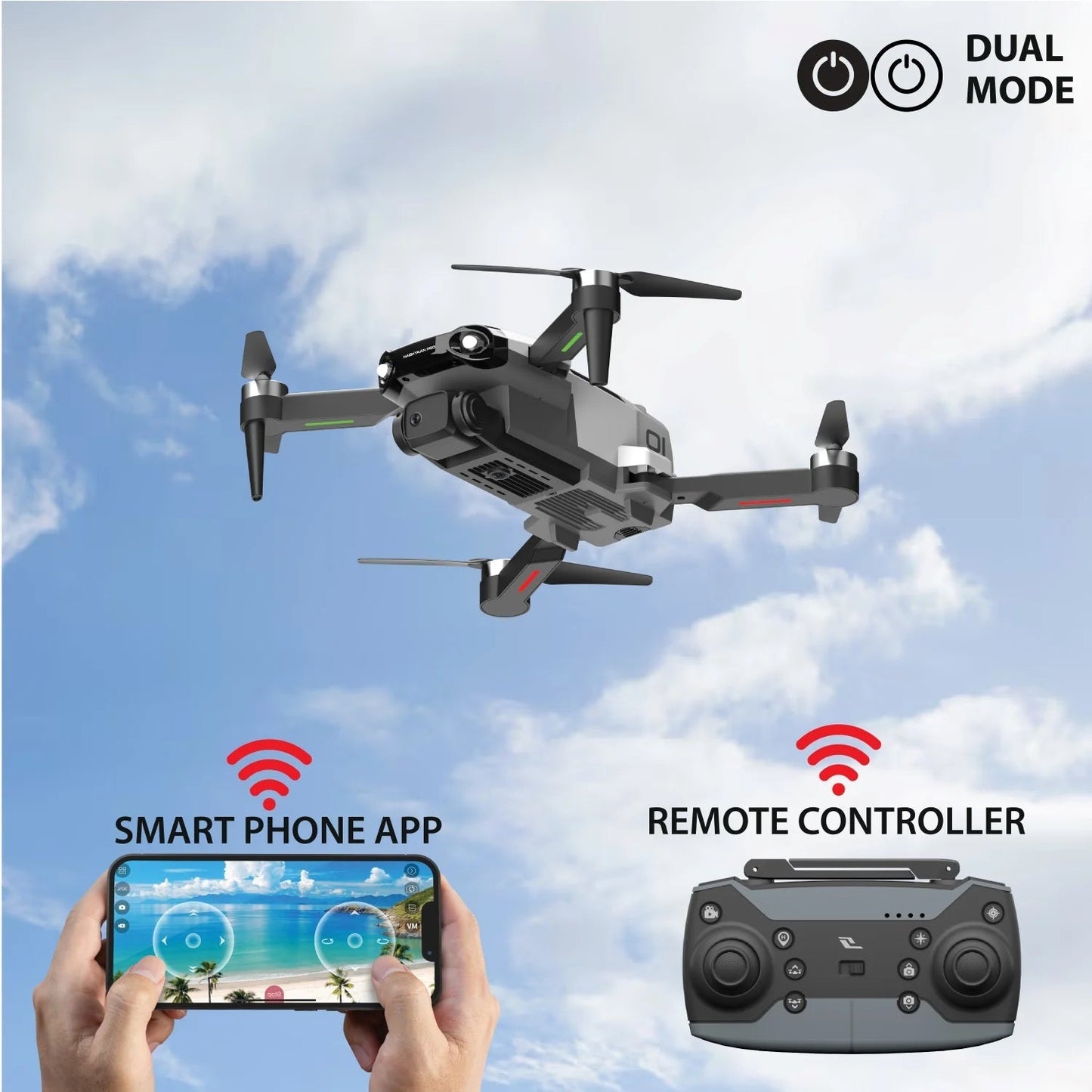 NABHYAN PRO Drone 1080
