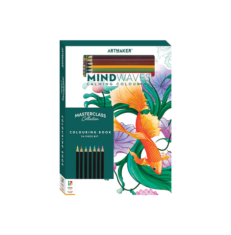 Art Maker Masterclass Collection: Mindwaves Colouring