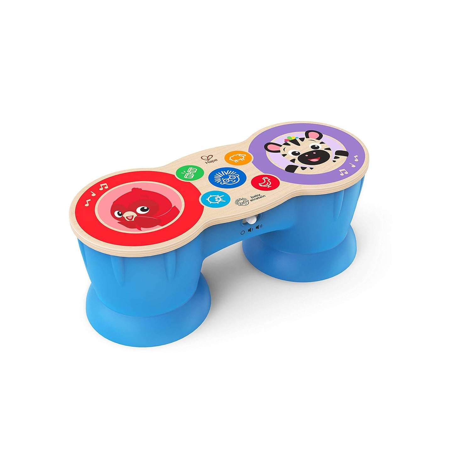 Baby Einstein Upbeat Tunes Magic Touch Wooden Drum Musical Toy