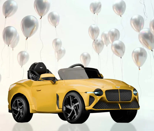 EMotorad: BENTLEY  Ride-On Car for Kids-(Yellow)