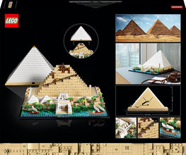 LEGO Architecture Great Pyramid of Giza 21058 Building Kit (1,476 Pieces), Multi Color