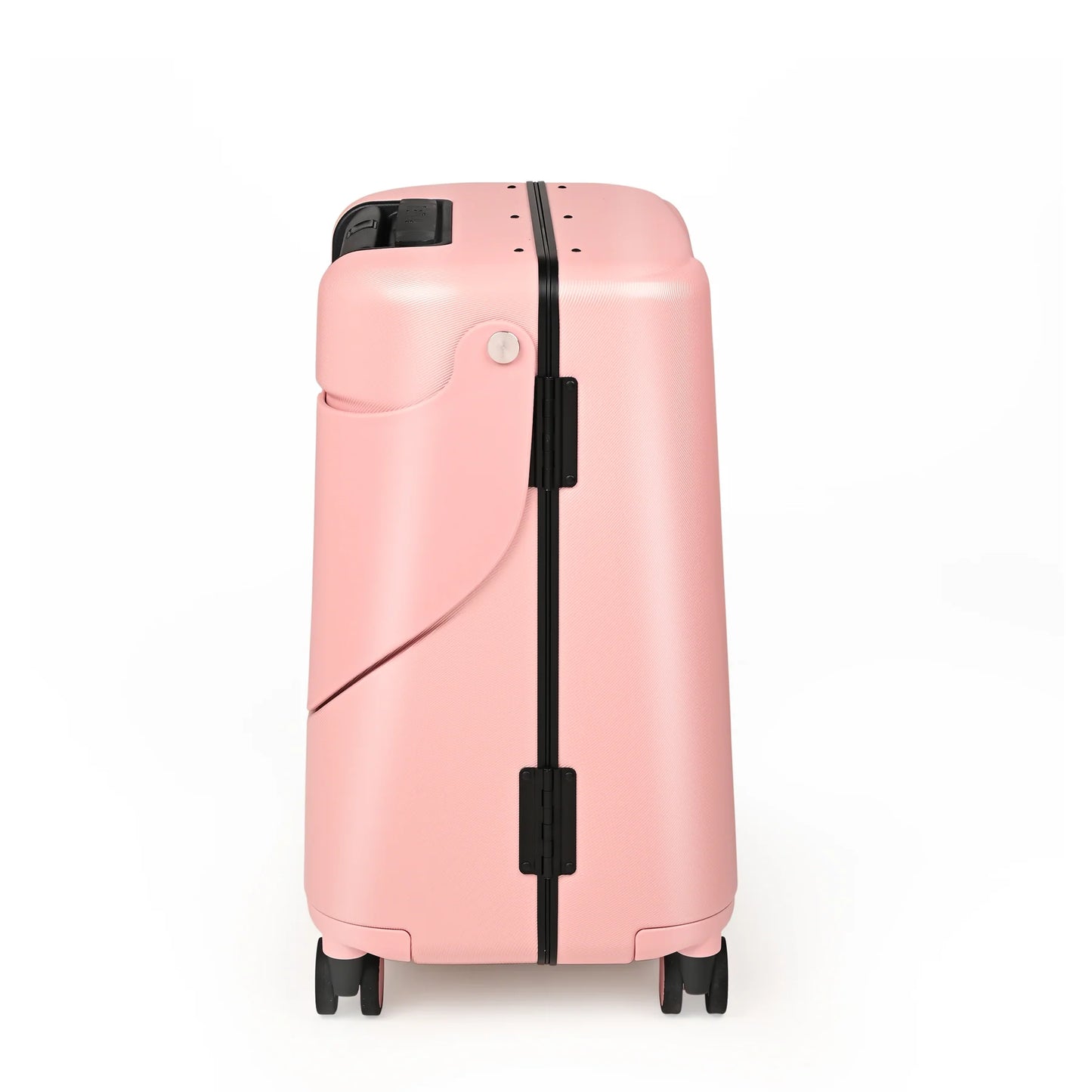 MIAMILY DUSTY PINK RIDE-ON TROLLEY CARRY-ON LUGGAGE 18 INCHES