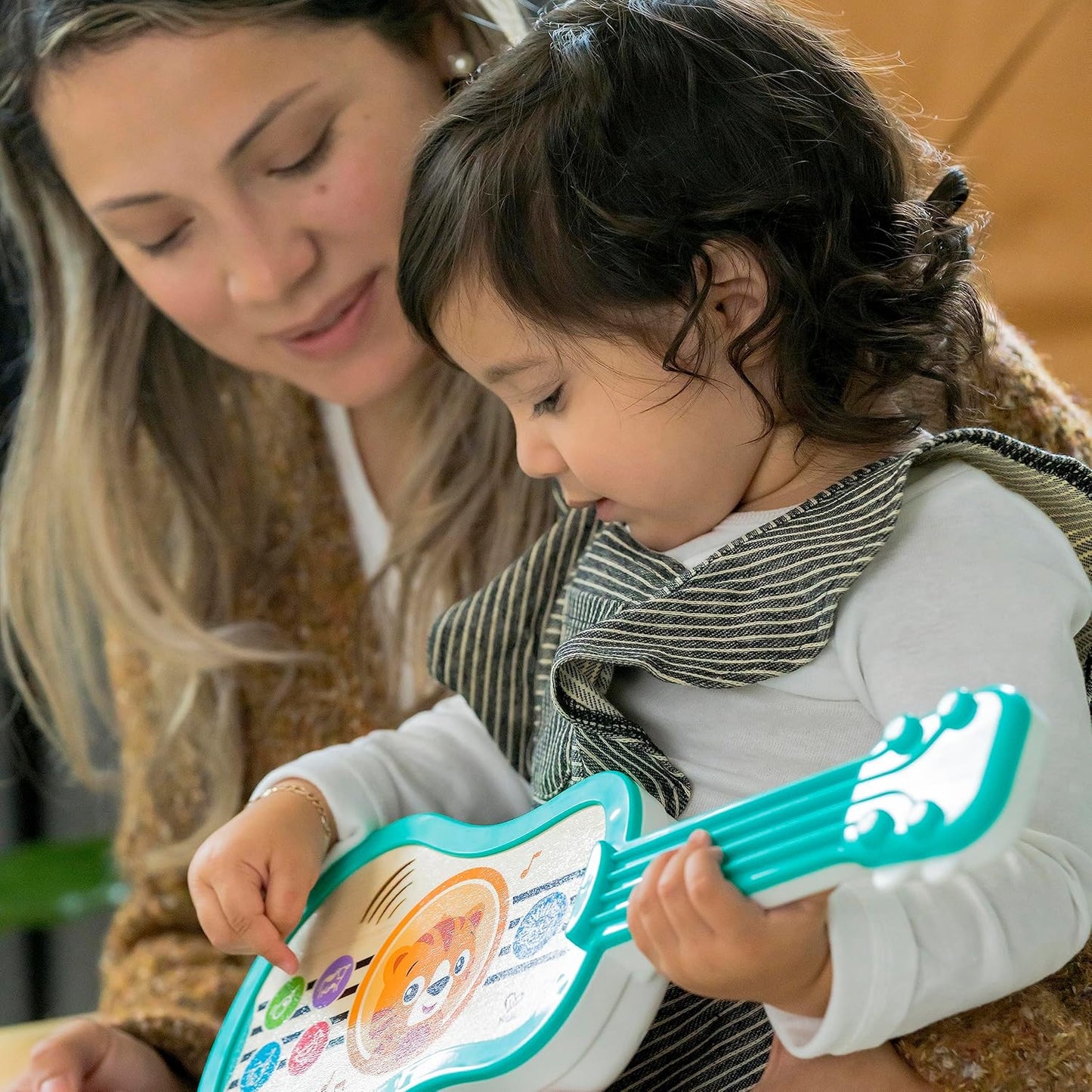 Baby Einstein Sing & Strum Magic Touch Ukulele Wooden Musical Toy