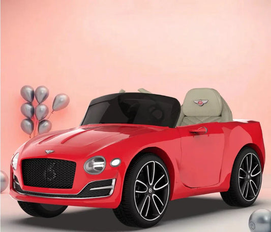 EMotorad: BENTLEY  Ride-On Car for Kids-(Red)