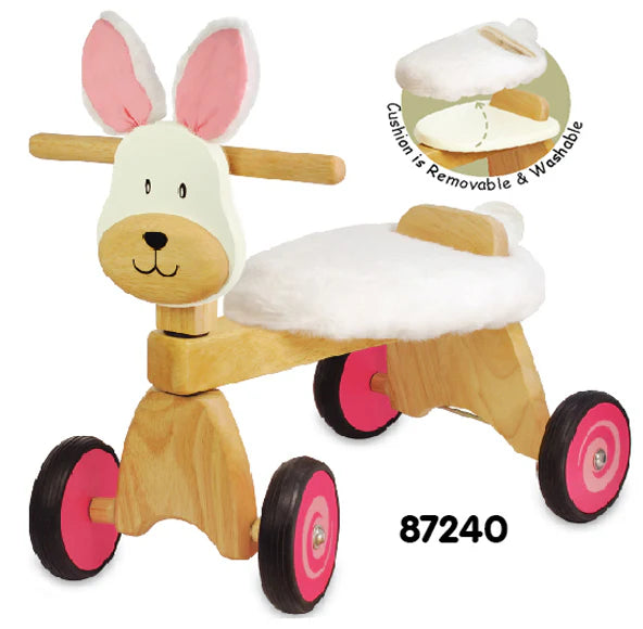 Wooden Ride On Bunny