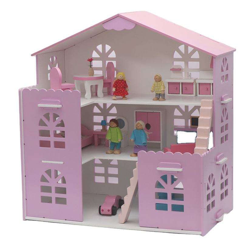 Big Size Wooden Dollhouse