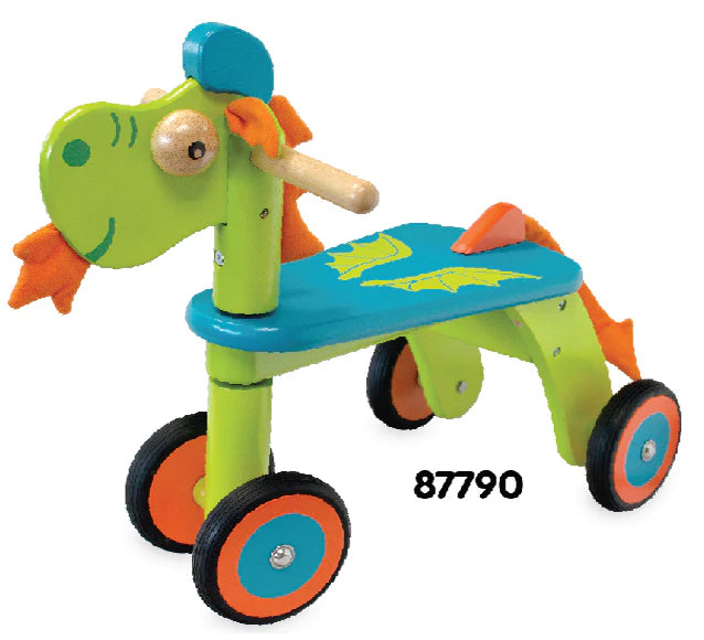 Wooden Ride on Dragon