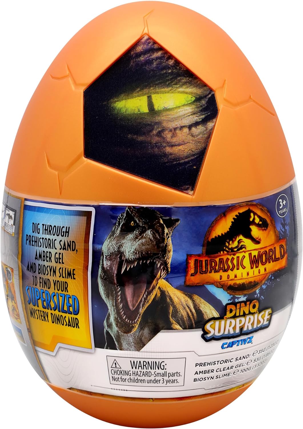 JURASSIC WORLD CAPTIVZ Dominion Surprise Egg