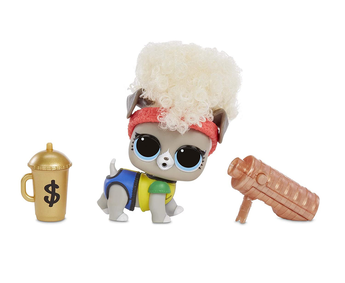 LOL Surprise! Lights Pets with Real Hair & 9 Surprises Including Black Light Surprises