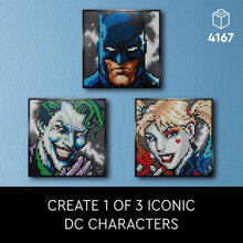 LEGO Art Jim Lee Batman Collection 31205 DC Comics Building Kit; Wall Decor Set for Fans of The Joker or Harley Quinn; A Gift for Adult Comic Book Fans (4,167 Pieces),Canvas, Multicolor
