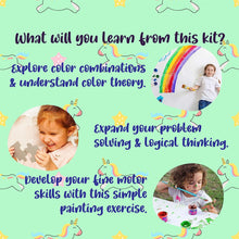 Kalakaram Paint Your Own Unicorn Wooden Puzzle Set, Kids Painting Kit for 4 Year Old, Painting Puzzle for Kids with All Supply, Paint and Assemble Puzzle Kit for Kids, DIY Painting Kit, Gift for Kids