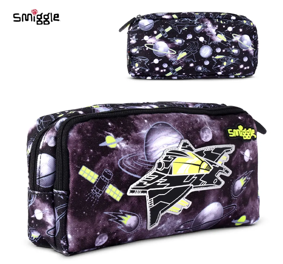 Smiggle Space Aircraft Pouch