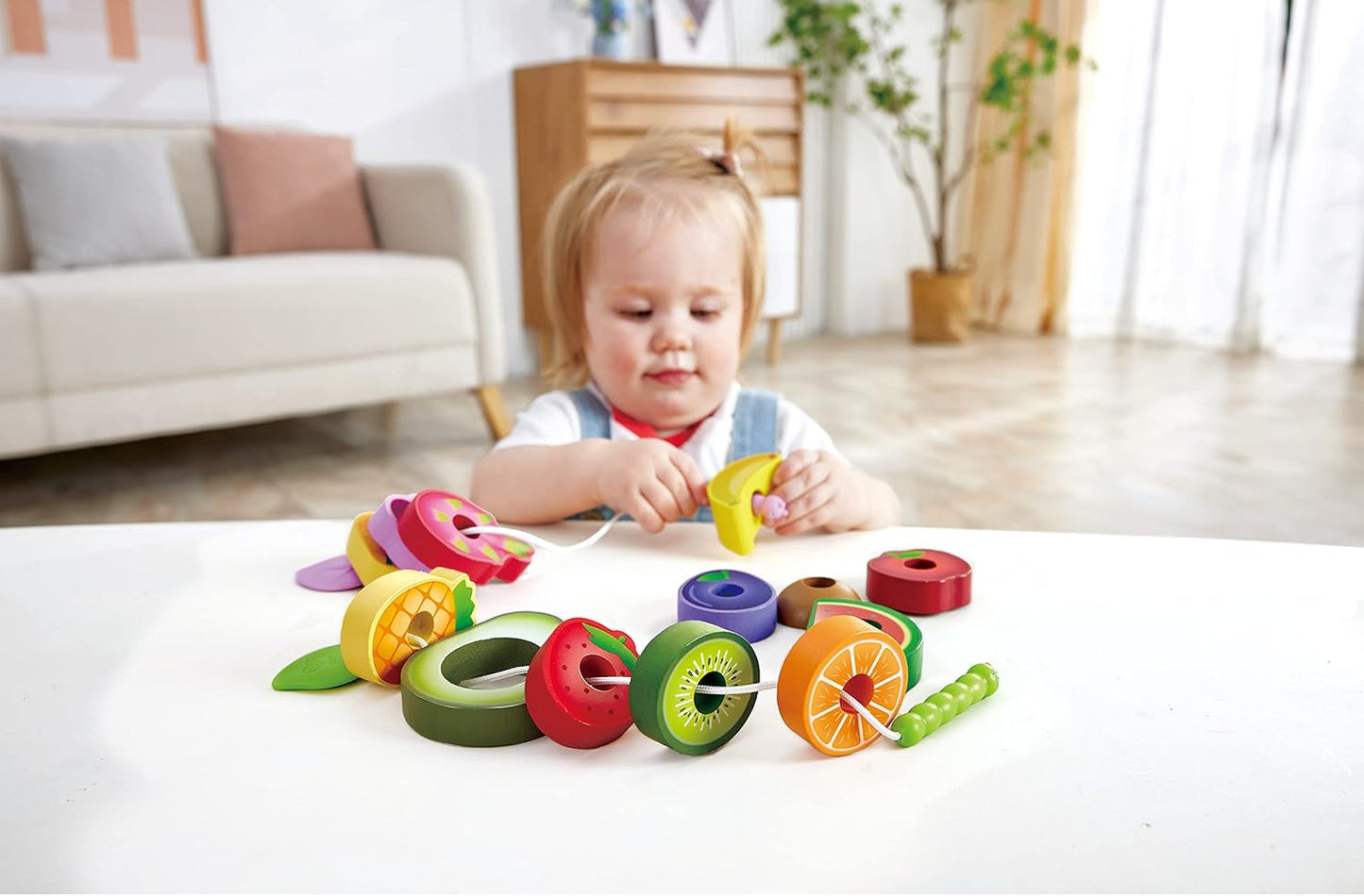 Hape Caterpillar Fruit Feast Playset