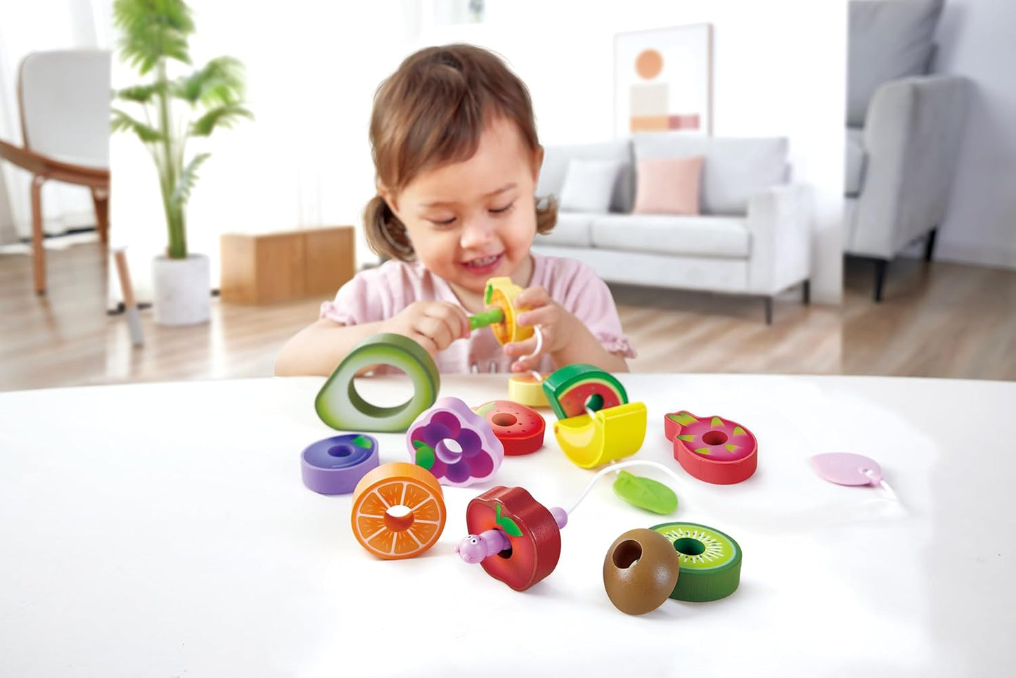 Hape Caterpillar Fruit Feast Playset