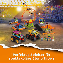 LEGO City Stunt Show Arena 60295 Building Kit (668 Pcs),Multicolor