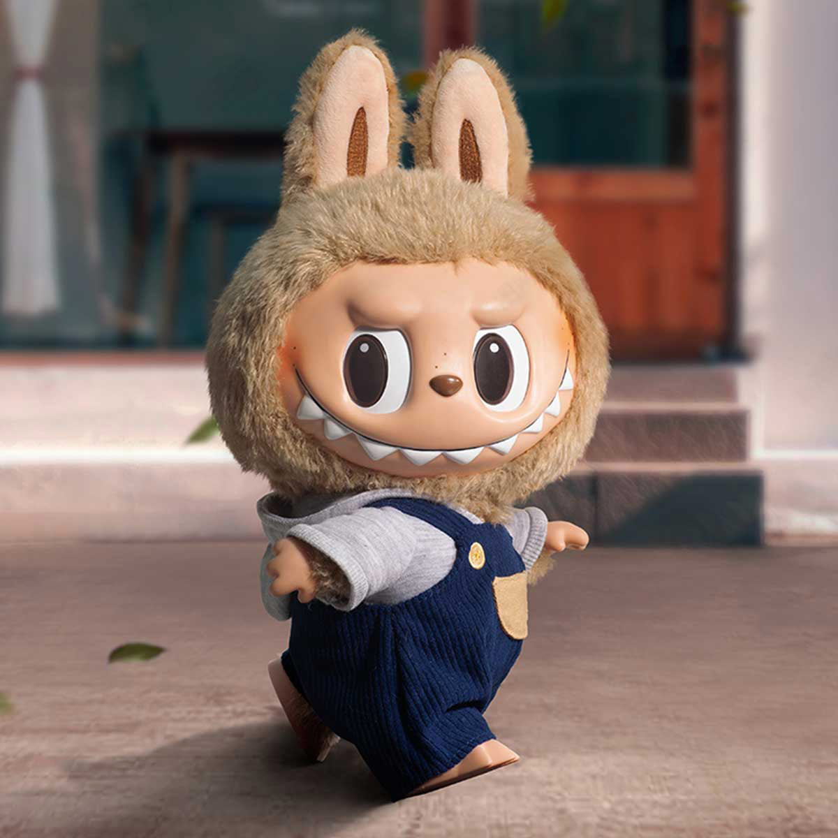 Big Size 37 Cm Labubu Time to Chill-Vinyl Plush Doll