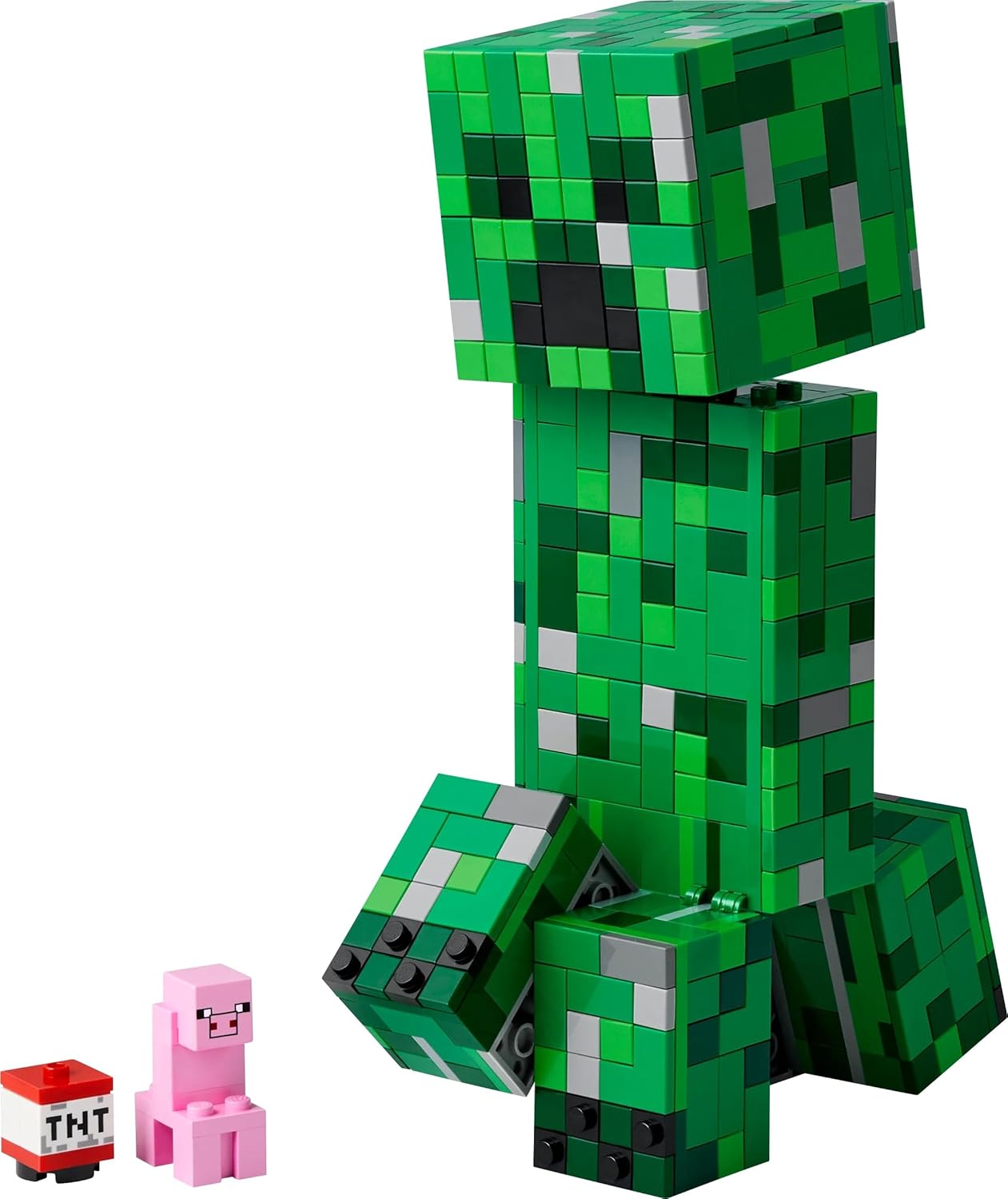 LEGO Minecraft The Creeper Gamer Decor and Action Figure Building Toy 21276