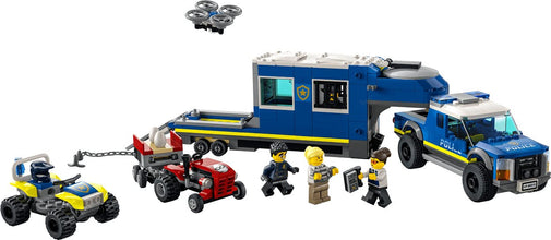 LEGO City Police Mobile Comm& Truck 60315 Building Kit (436 Pcs),Multicolor