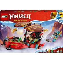 LEGO NINJAGO Destiny’s Bounty – Race Against Time 71797 Building Toy Set (1,739 Pcs)