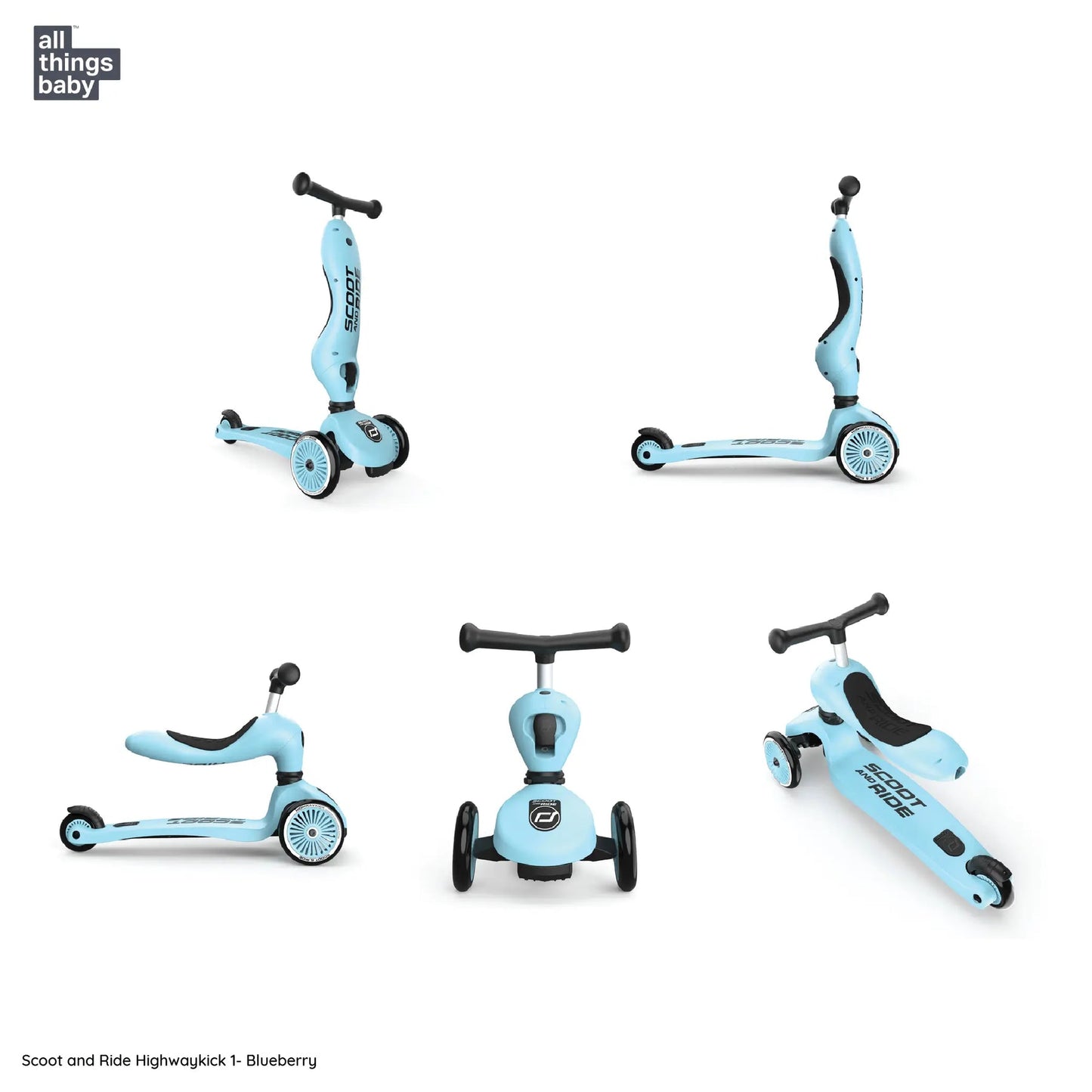Scoot and Ride Highwaykick 1 - Blueberry