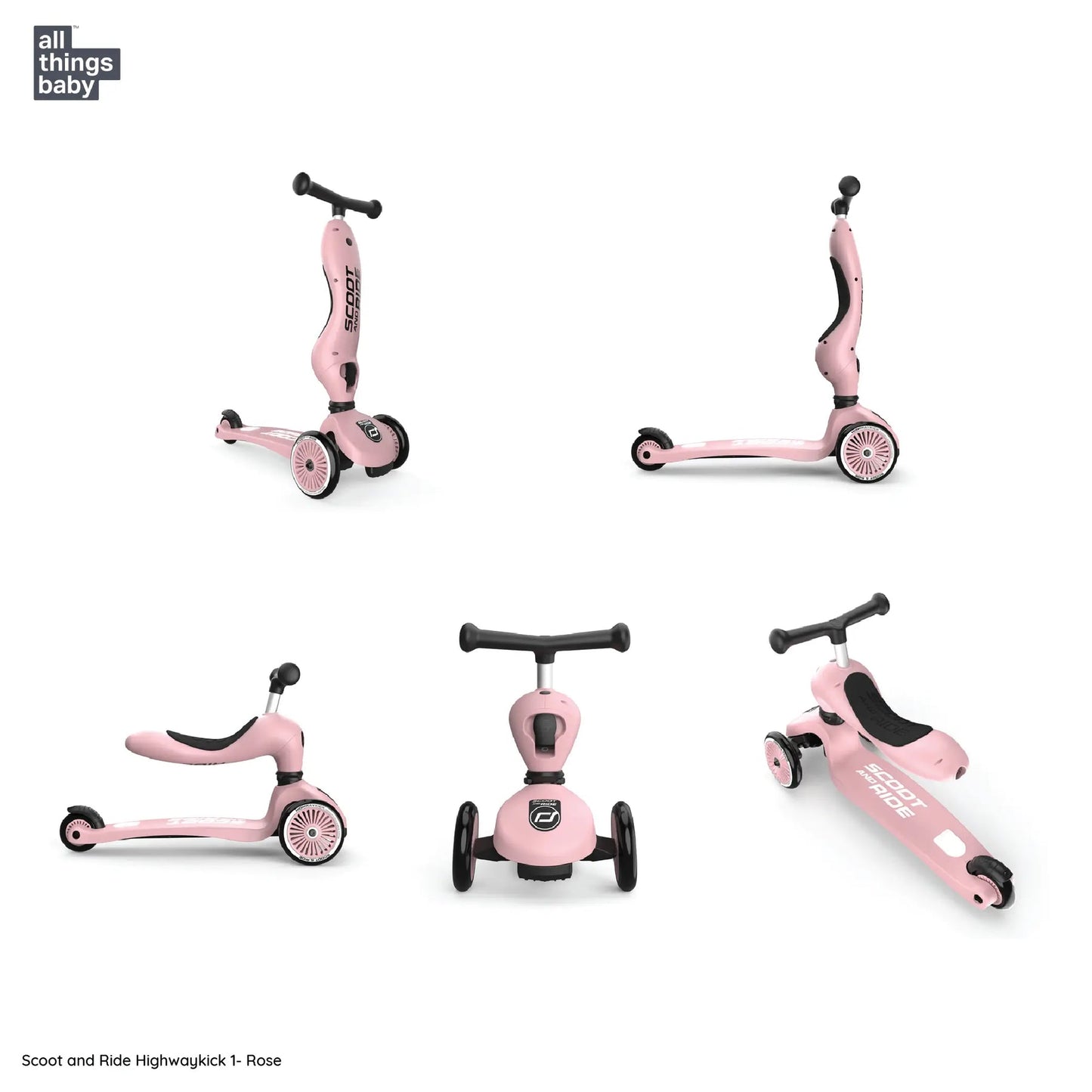 Scoot and Ride Highwaykick 1 - Rose