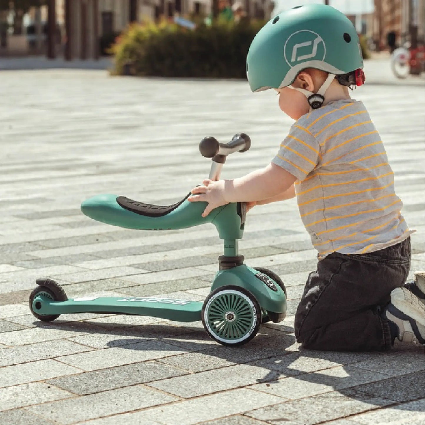 Scoot and Ride Highwaykick 1 , Scooter For Kids - Forest