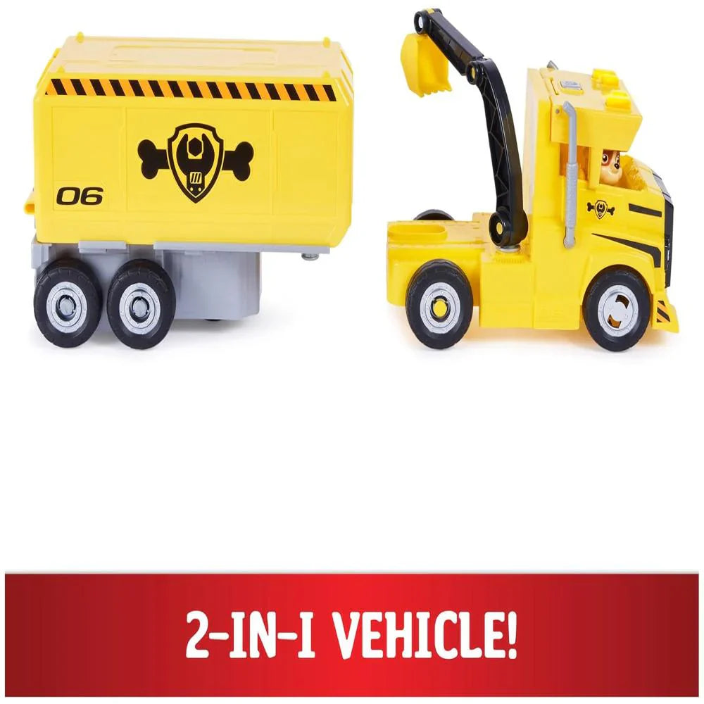 Paw Patrol Rubble's 2-in-1 Transforming X-Treme Truck