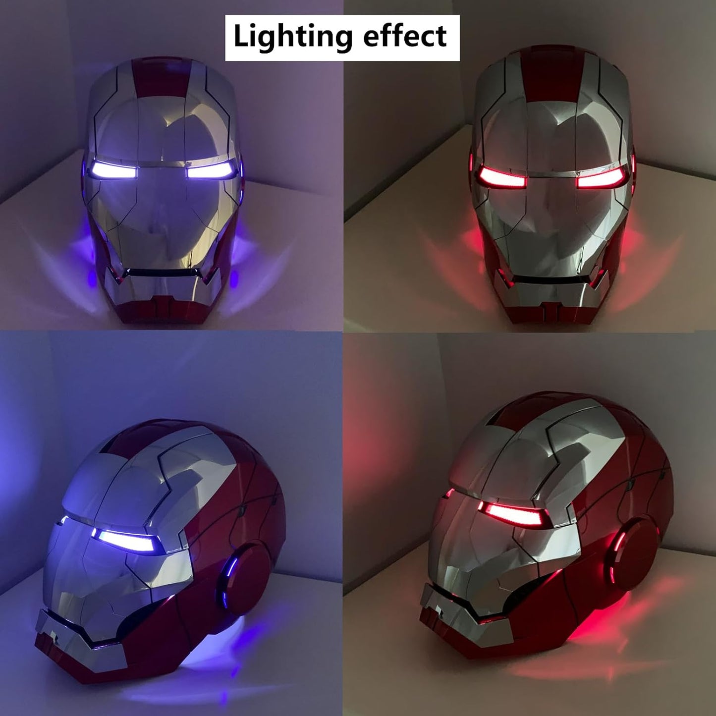 Iron-Man MK 5 Electronic Helmet: Voice & Remote Controlled