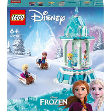 LEGO ǀ Disney Anna and Elsa’s Magical Carousel 43218 Building Toy Set (175 Pieces)