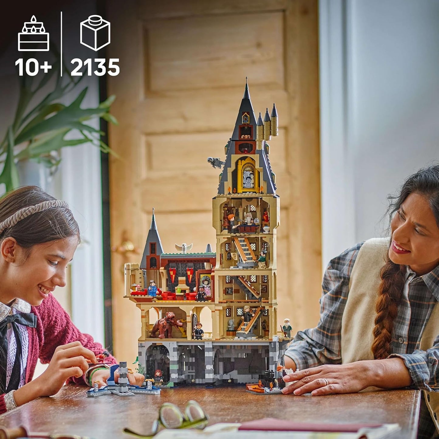 LEGO Harry Potter Hogwarts Castle: The Main Tower Set, Wizard Gift 76454