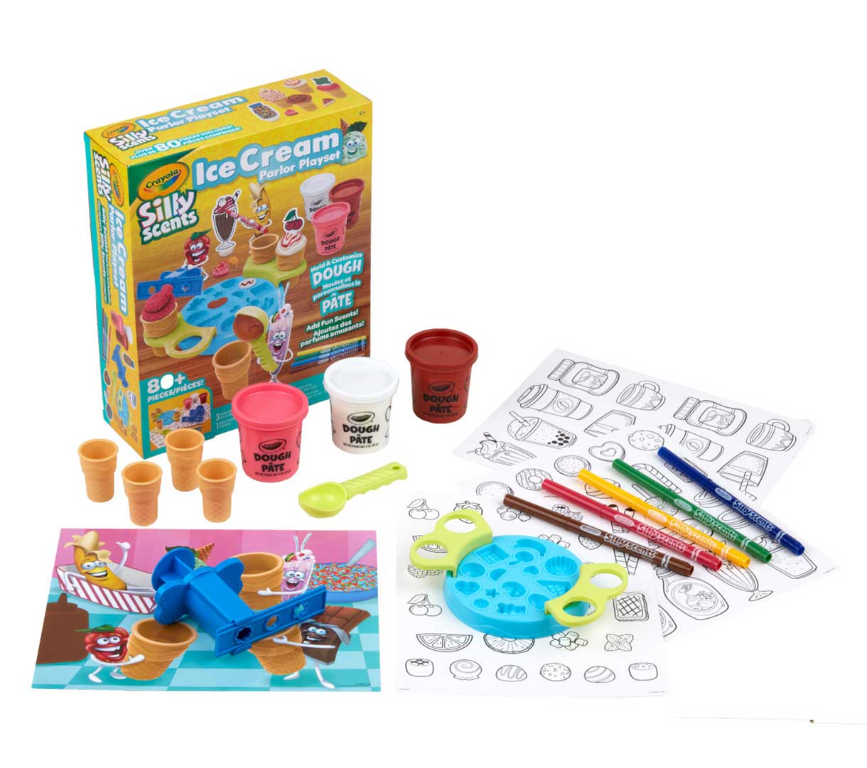 Crayola Silly Scents Ice Cream Parlor Play Set