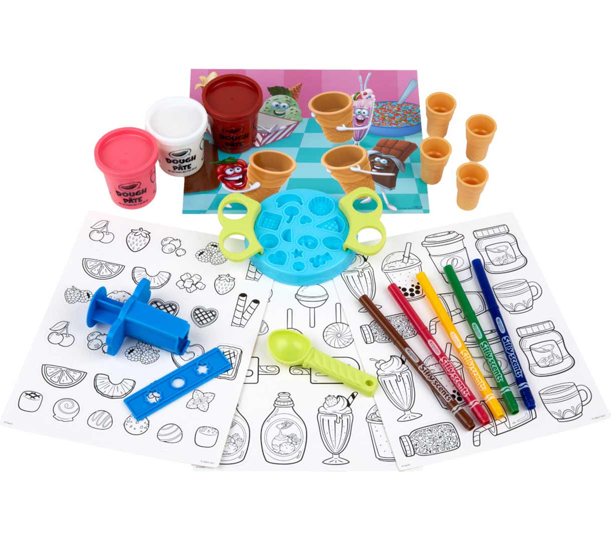 Crayola Silly Scents Ice Cream Parlor Play Set
