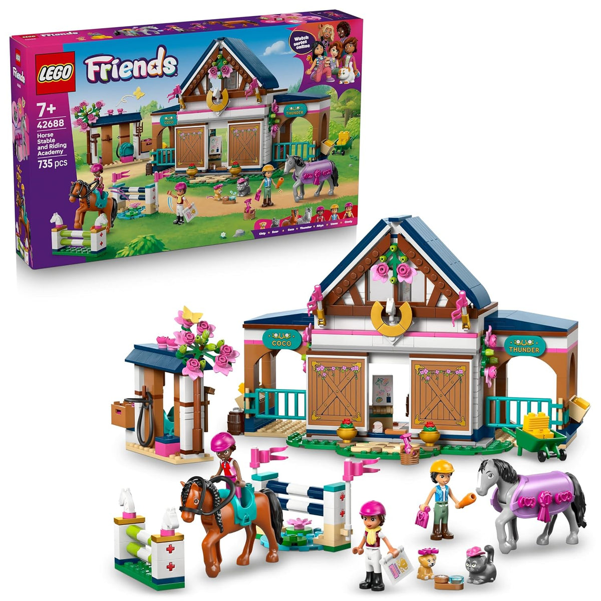 LEGO Friends 42688 Heartlake City Hospital Building Set