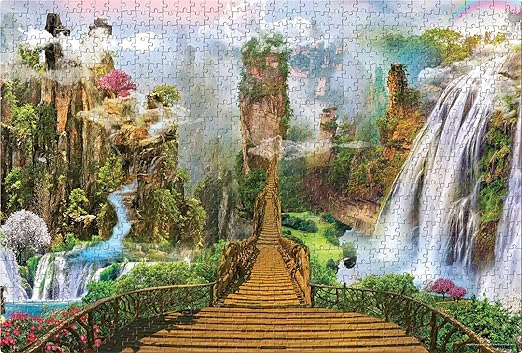 Frank Fantasy Landscape Jigsaw Puzzle for Adults | 1000 Piece