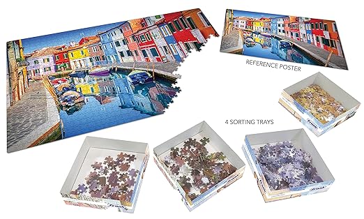 Frank Burano, Venice, Italy Jigsaw Puzzle (1000 Pieces) for Adults