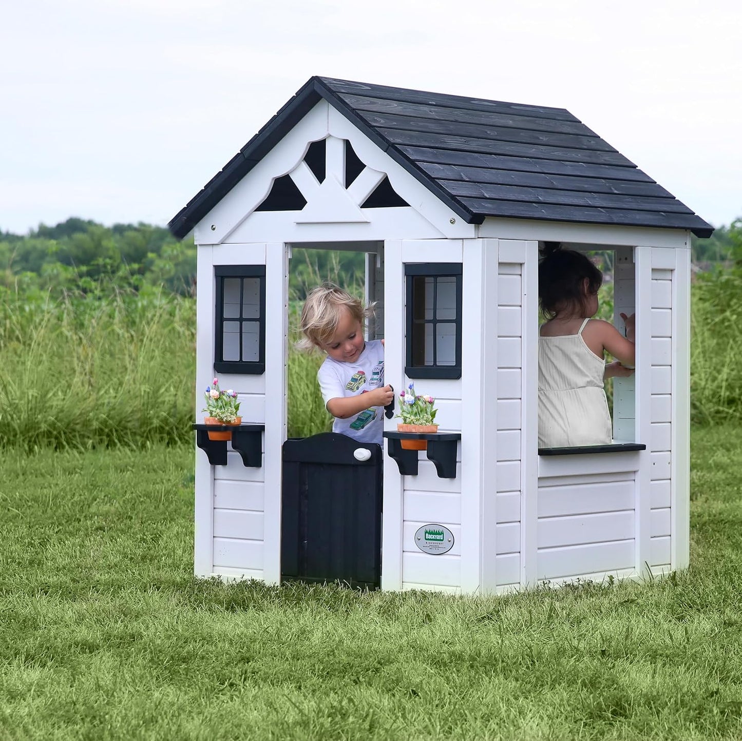 Sweetwater Playhouse White/antraciet