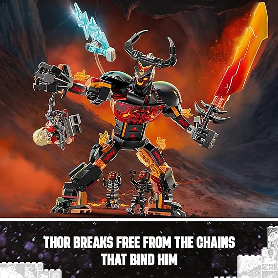 LEGO Marvel Thor vs. Surtur Construction Figure 76289