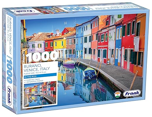 Frank Burano, Venice, Italy Jigsaw Puzzle (1000 Pieces) for Adults
