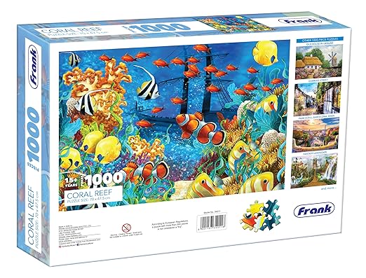 Frank Coral Reef Jigsaw Puzzle (1000 Pieces) for Adults