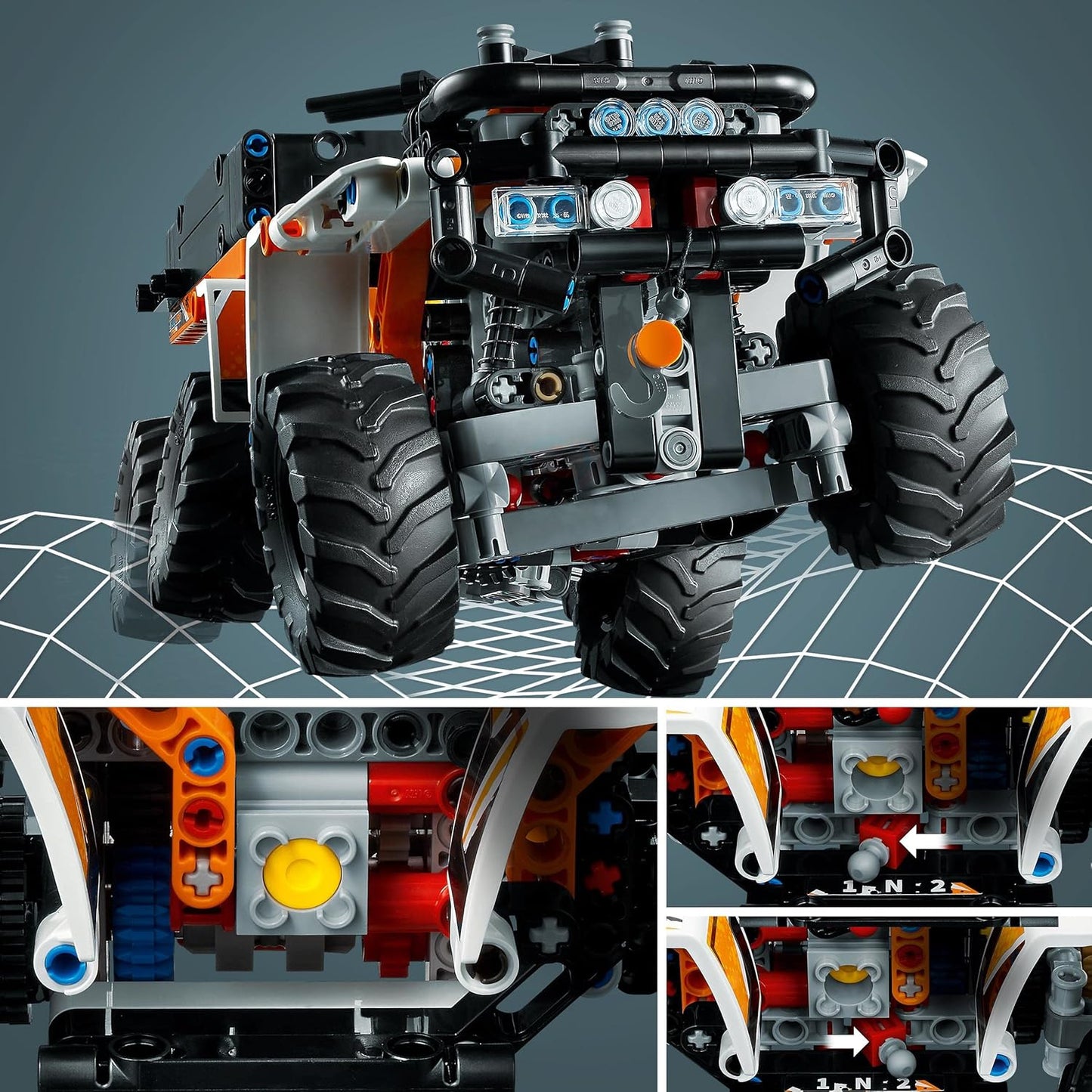 LEGO Technic All-Terrain Vehicle 42139 Model Building Kit (764 Pcs),Multicolor