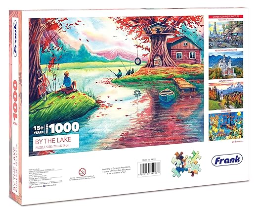 Frank by The Lake Jigsaw Puzzle for Adults | 1000 Piece