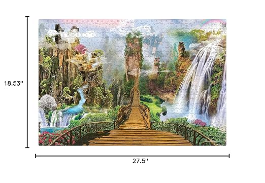 Frank Fantasy Landscape Jigsaw Puzzle for Adults | 1000 Piece
