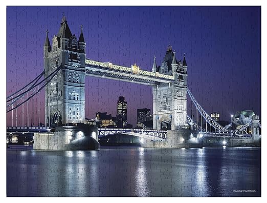 Frank Tower Bridge 500 Piece Jigsaw Puzzle for Adults