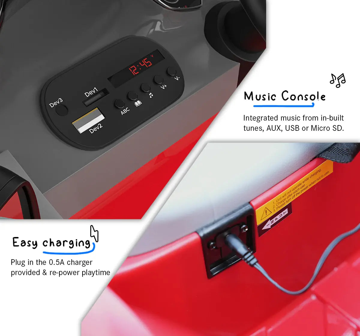 EMotorad AUDI Q8 Kids Ride On CAR (RED)