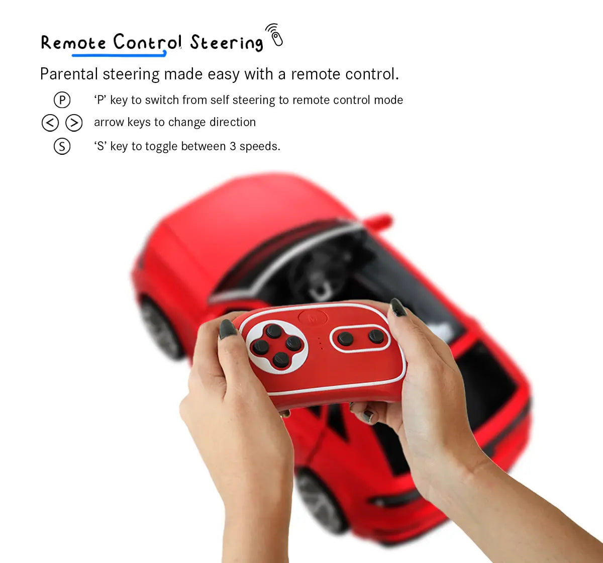 EMotorad AUDI Q8 Kids Ride On CAR (RED)