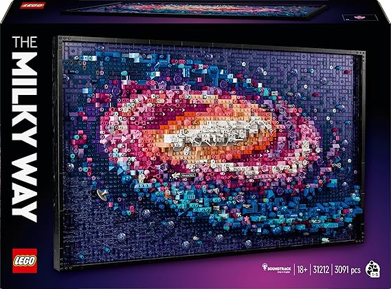 LEGO Art The Milky Way Galaxy Wall Art Set 31212