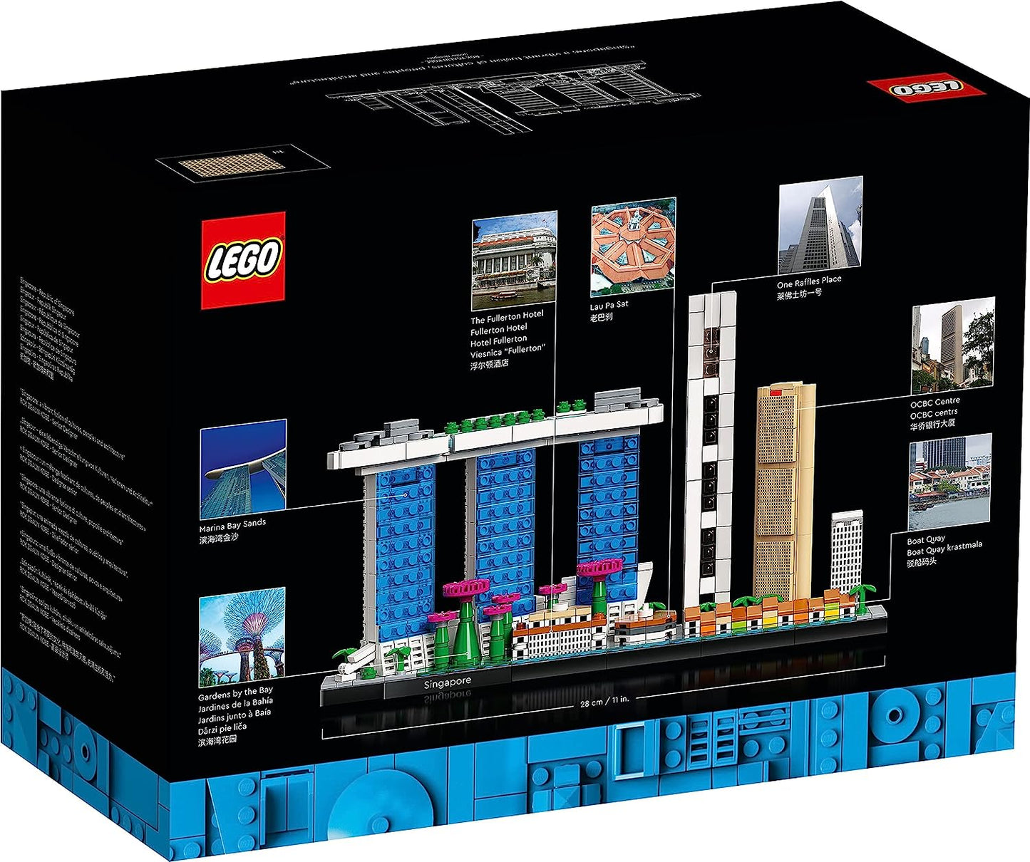 LEGO Architecture Skyline Collection: Singapore 21057 Building Kit (827 Pieces)